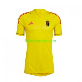 Camiseta Bélgica Portero Segunda Equipación Copa Mundo 2022